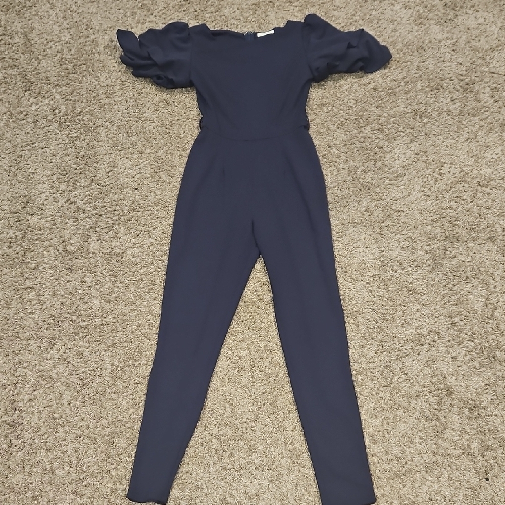 Elegant Navy Jumpsuit